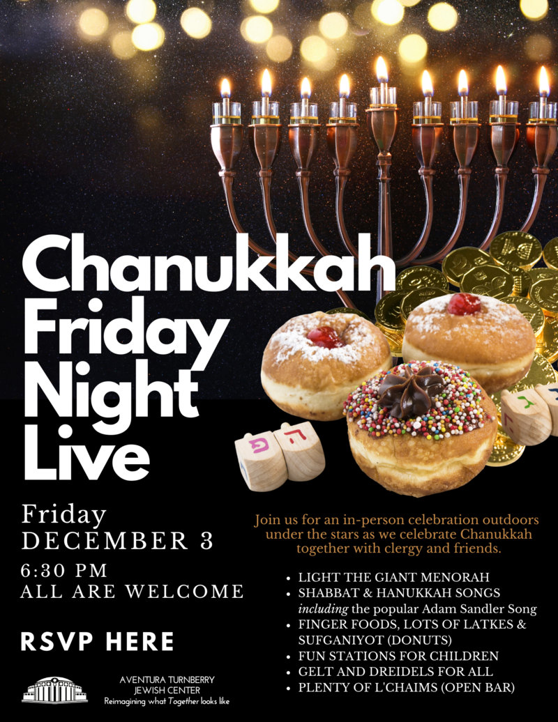 Banner Image for Chanukkah Friday Night Live 