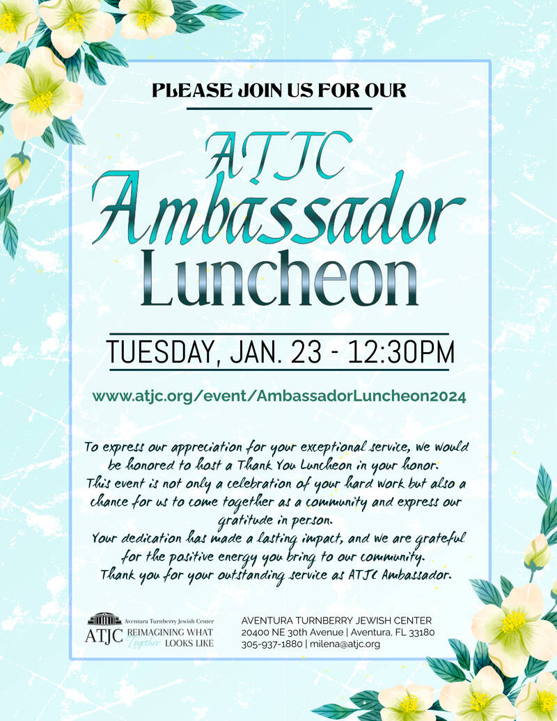 Banner Image for Ambassador Luncheon