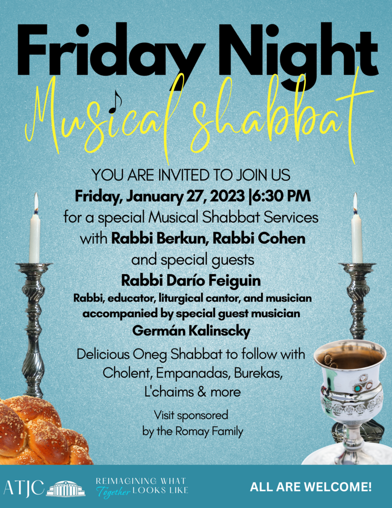 Banner Image for Musical Shabbat 